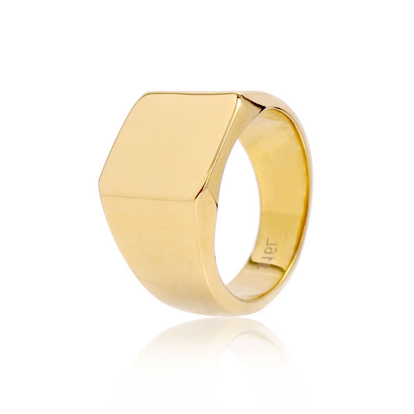 Anello Quadrato Personalizzabile