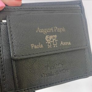 Portafoglio in Pelle Personalizzato Portafoglio in Pelle Personalizzato