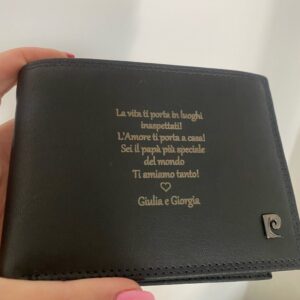 Portafoglio in Pelle Personalizzato Portafoglio in Pelle Personalizzato