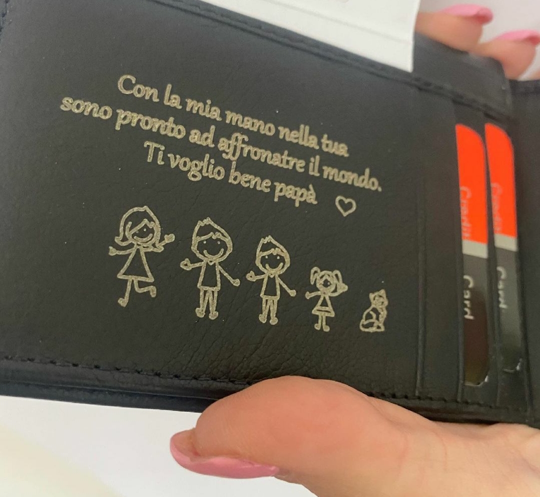 Portafoglio in Pelle Personalizzato