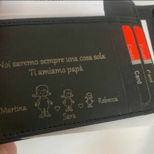 Portafoglio in Pelle Personalizzato Portafoglio in Pelle Personalizzato
