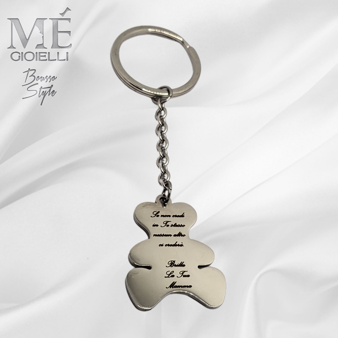Portachiavi Orsetto Personalizzabile
