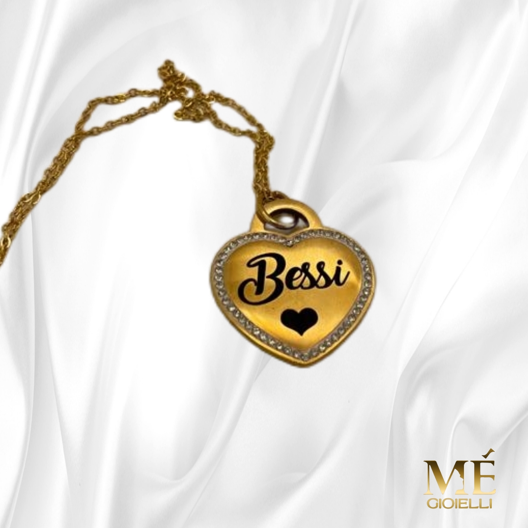 Collana Cuore Micro Swarovsky