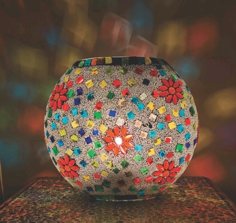 Lampada Mosaico in Vetro Ovale e Ceramica Me Gioielli Personalizzabili 15 Lampada Mosaico in Vetro Ovale e Ceramica Me Gioielli Personalizzabili 15