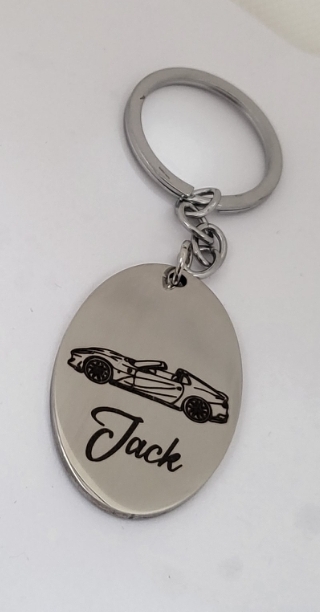 Portachiavi Ovale Personalizzabile 3 Portachiavi Ovale Personalizzabile 3