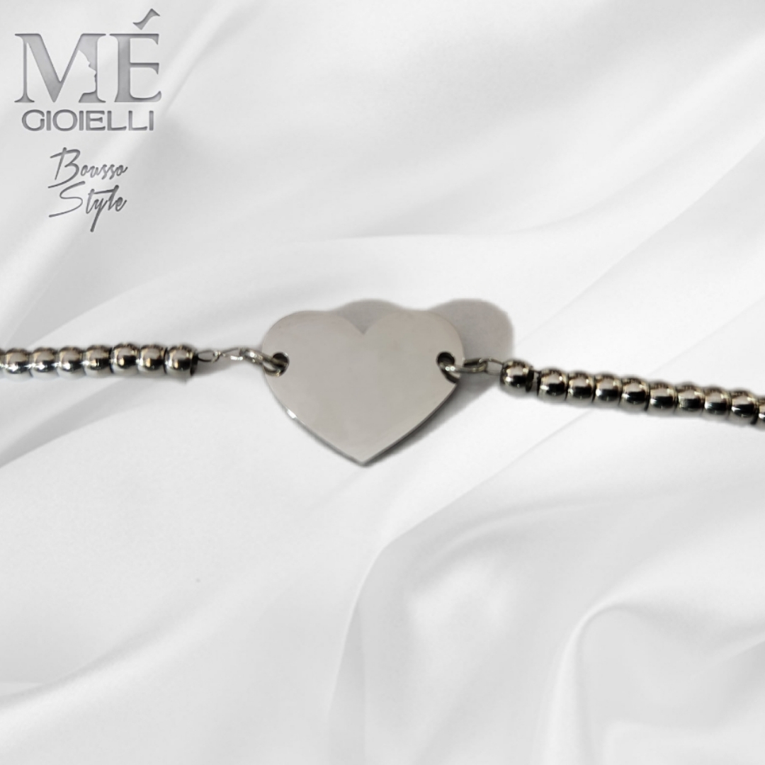 Bracciale Tiffy Cuore Centrale Ula Personalizzabile Bracciale Tiffy Cuore Centrale Ula Personalizzabile