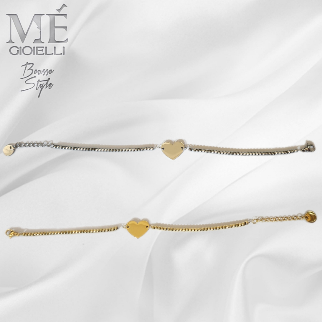 Bracciale Tiffy Cuore Centrale Ula Personalizzabile