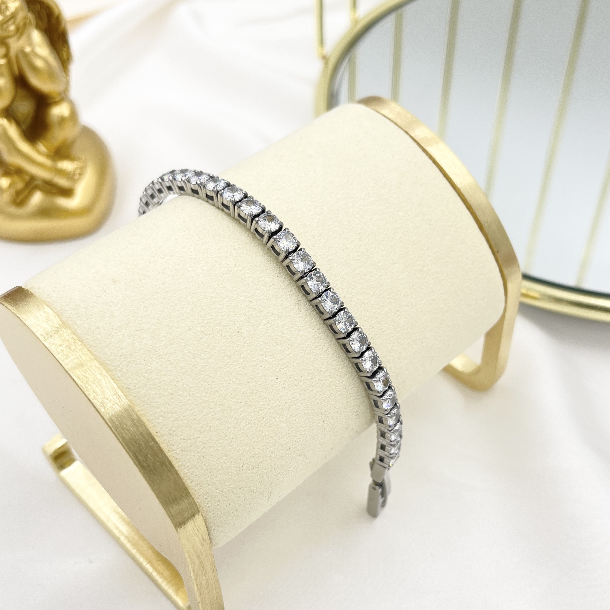 Bracciale Tennis Liscio Luxury Bracciale Tennis Liscio Luxury