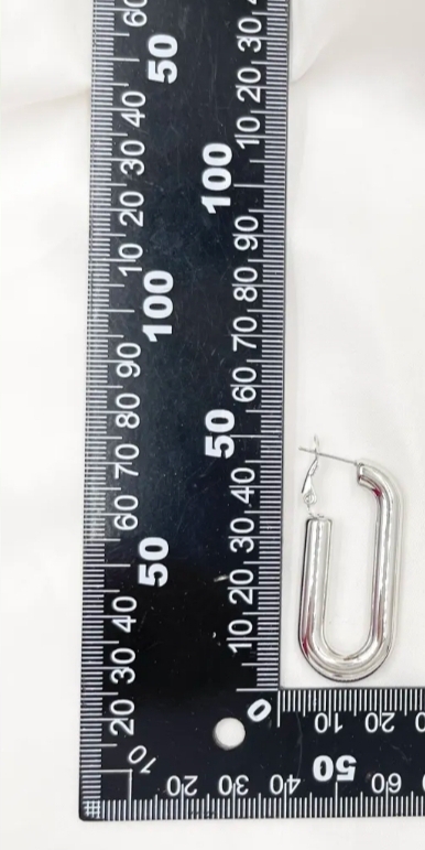 Orecchino Ovale Soffio Orecchino Ovale Soffio