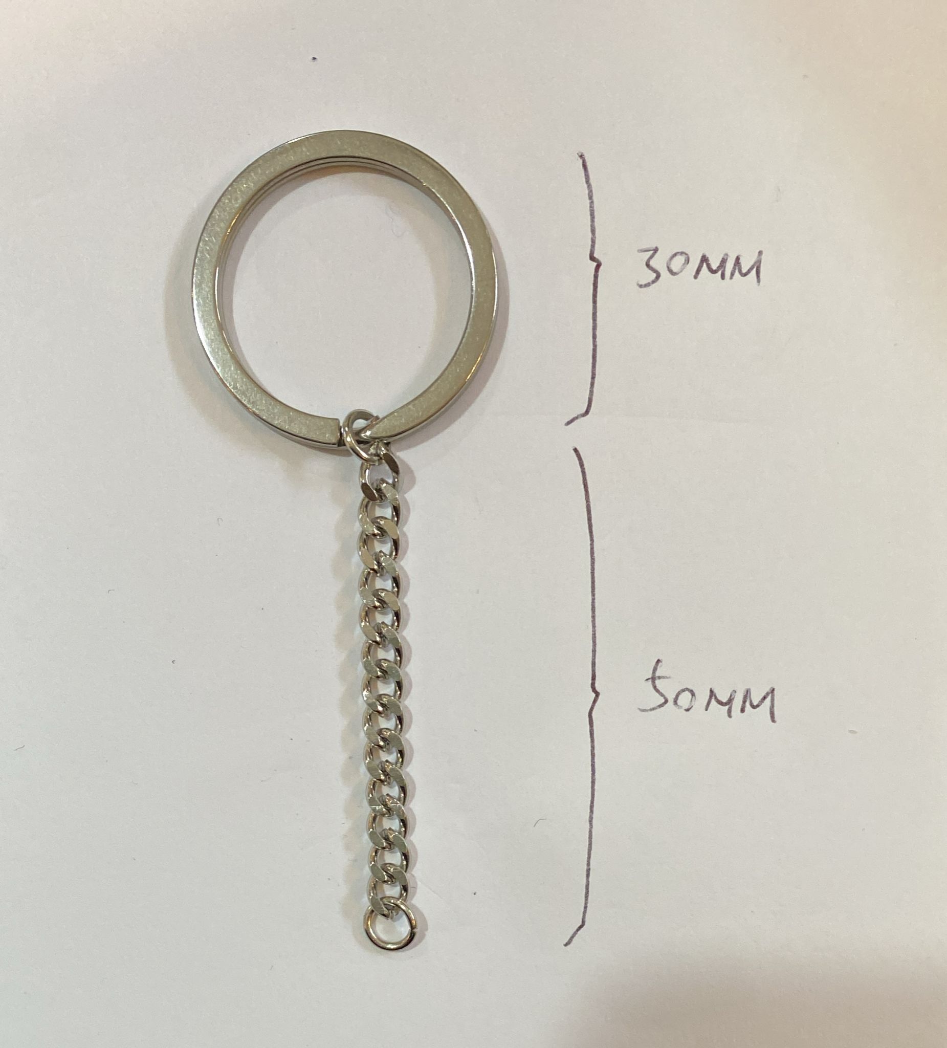 Anello e Catena Portachiavi Anello e Catena Portachiavi