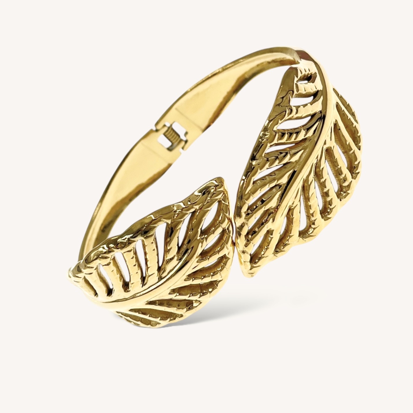 Bracciale Rigido Foglia