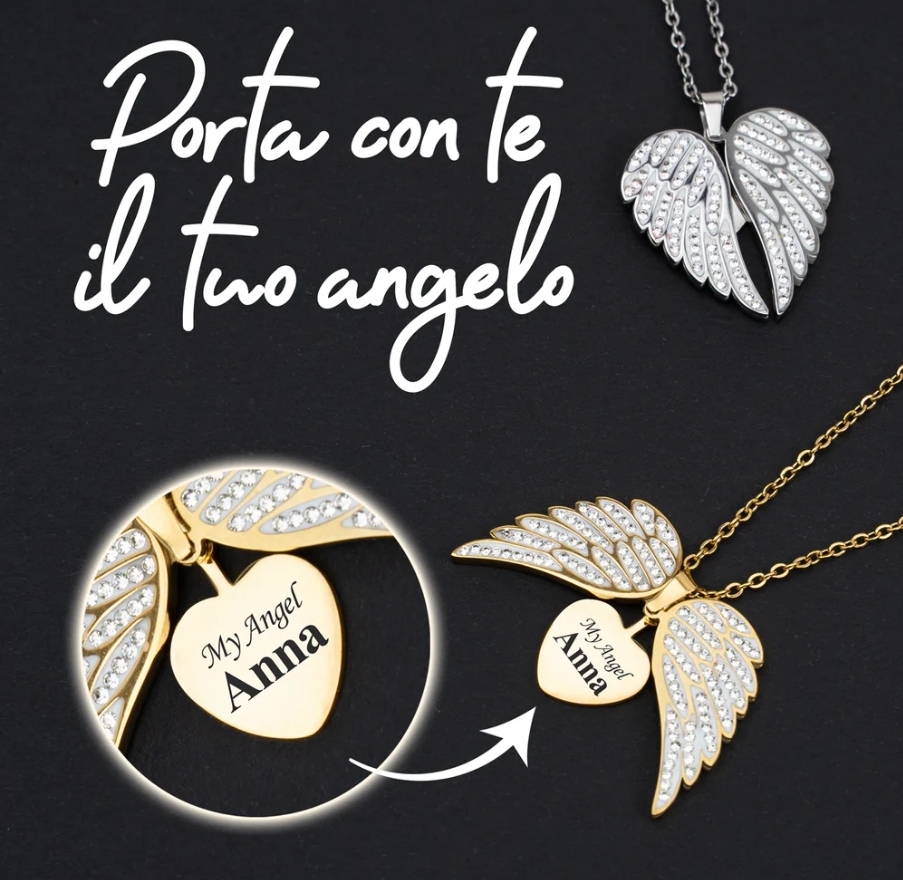 Collana Ali Personalizzabile